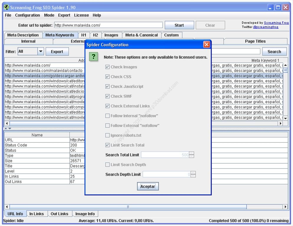 screaming frog seo spider 5.1 crack