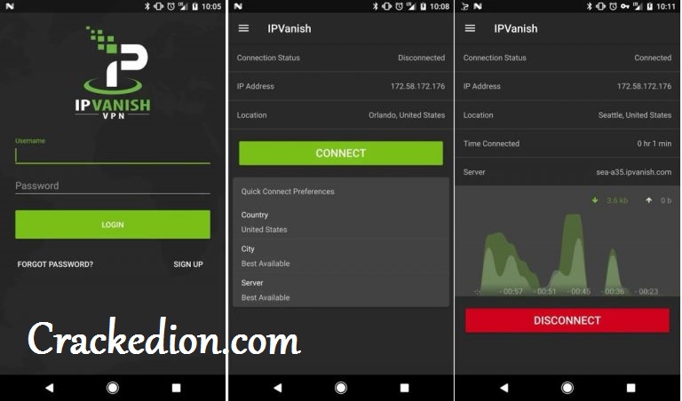 IPVanish v3.4.0.0 LifeTime Cracked Free Download [Windows_Android]