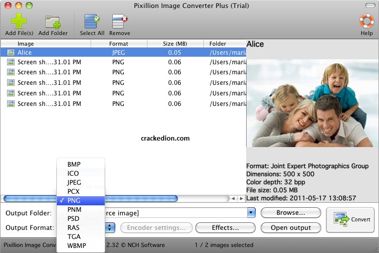 NCH Pixillion Image Converter Plus 11.54 for ipod download