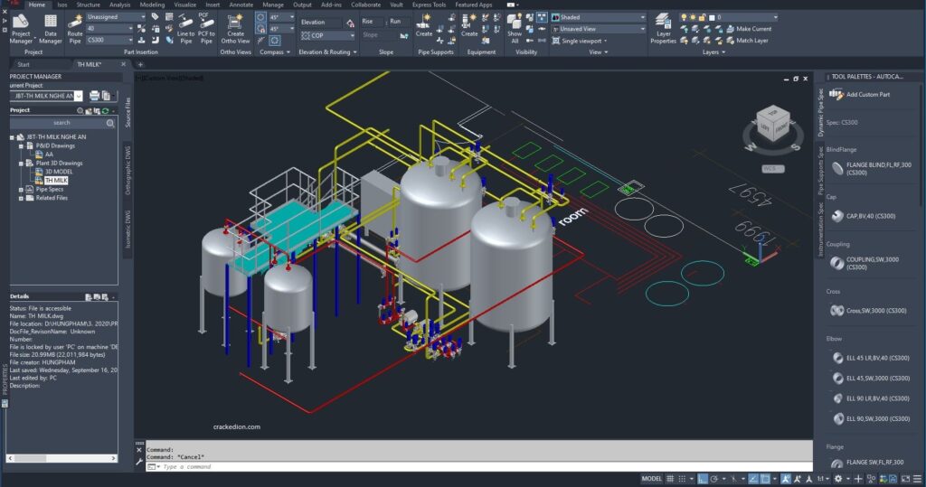 Autodesk AutoCAD Plant 3D With Crack