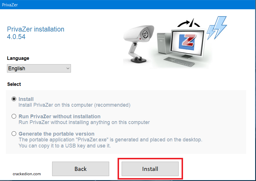 instal the new version for android PrivaZer 4.0.78