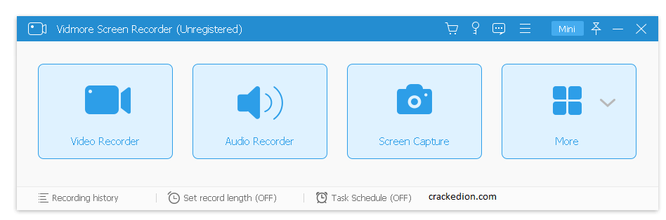 Vidmore Screen Recorder 1.3.6 Crack