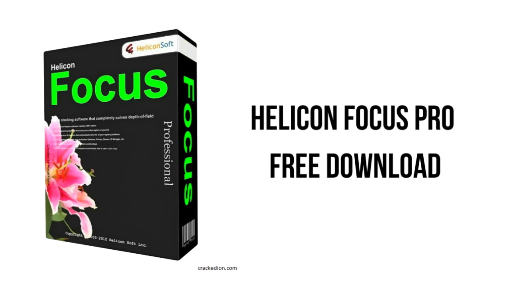 Helicon Focus Pro 8.1.0 Crack