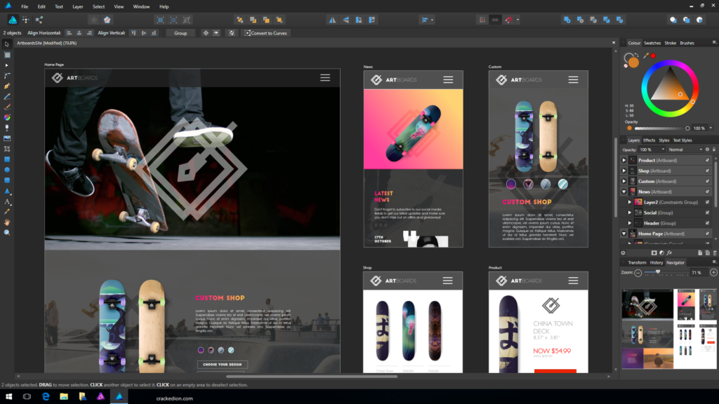 Serif Affinity Designer 2.1.4 Crack