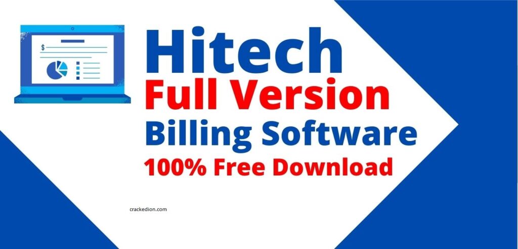 Hitech Billing Software 7.8 Crack